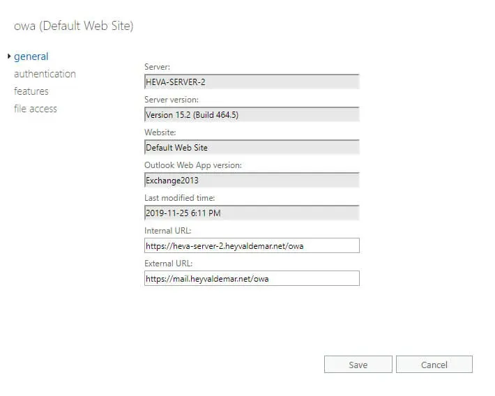 Configure Exchange Server 2019 - Step 168