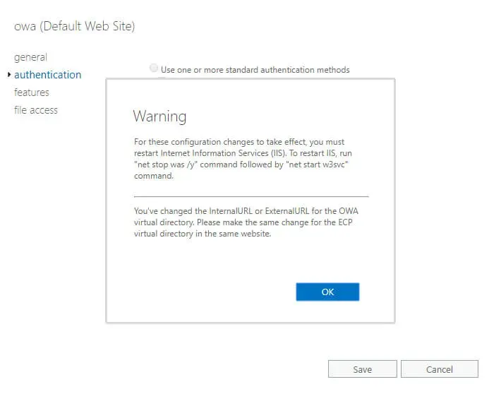 Configure Exchange Server 2019 - Step 172