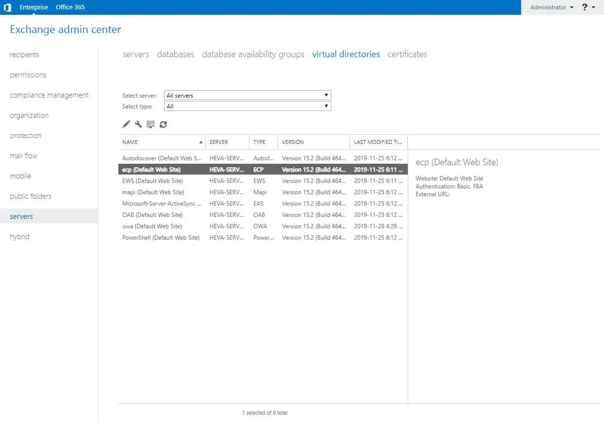 Configure Exchange Server 2019 - Step 173