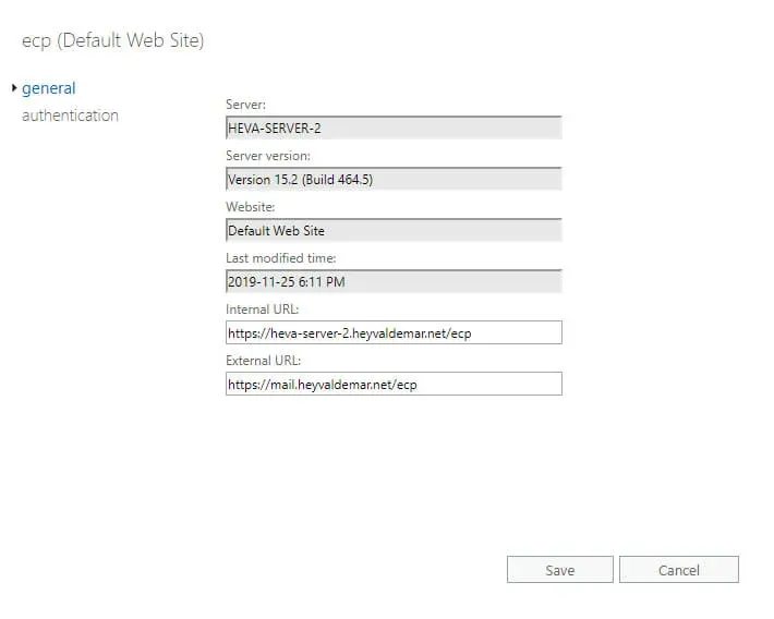 Configure Exchange Server 2019 - Step 174