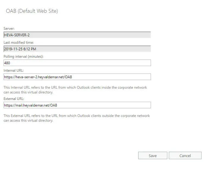 Configure Exchange Server 2019 - Step 182