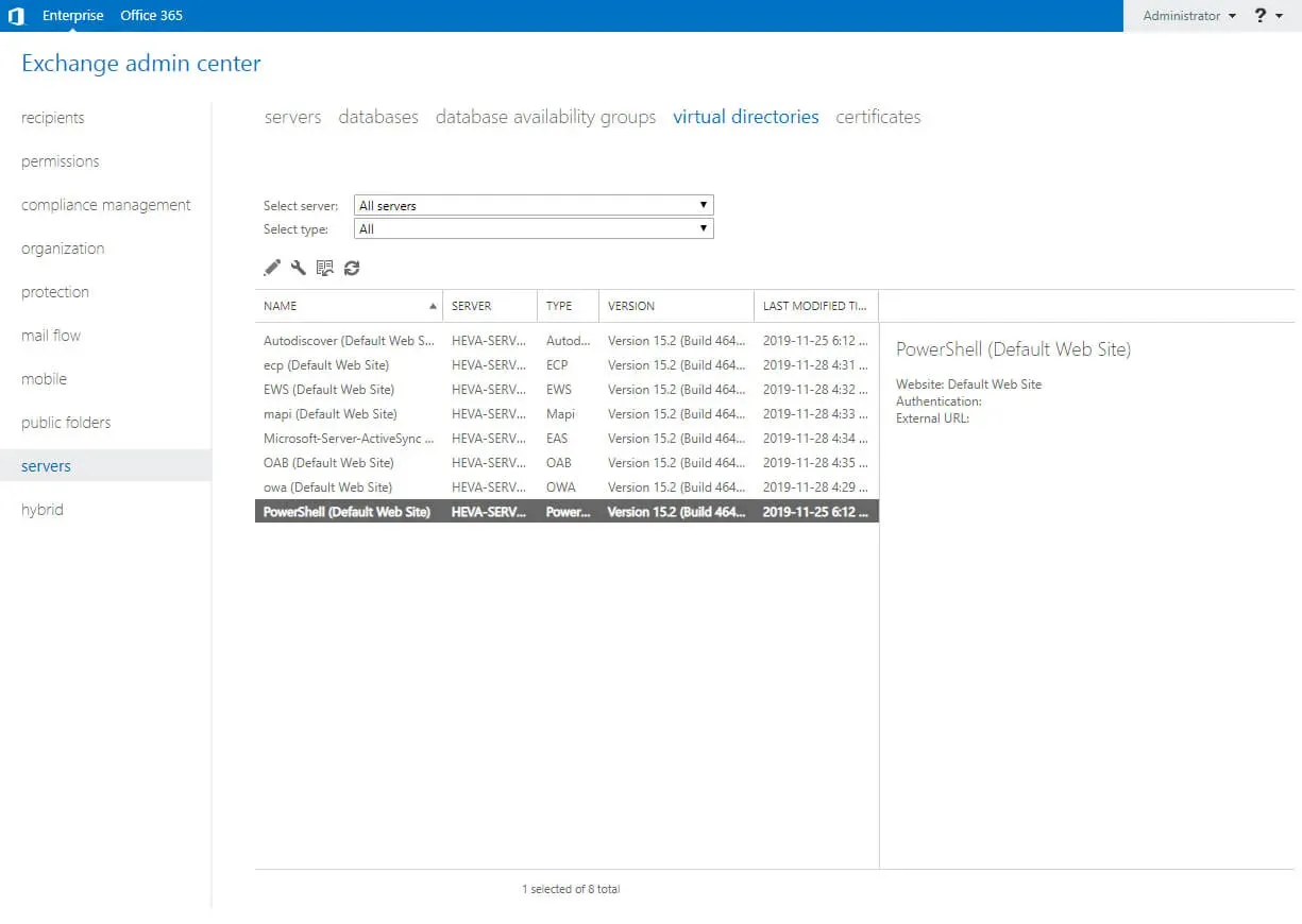 Configure Exchange Server 2019 - Step 183