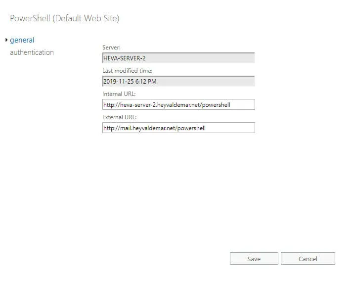 Configure Exchange Server 2019 - Step 184