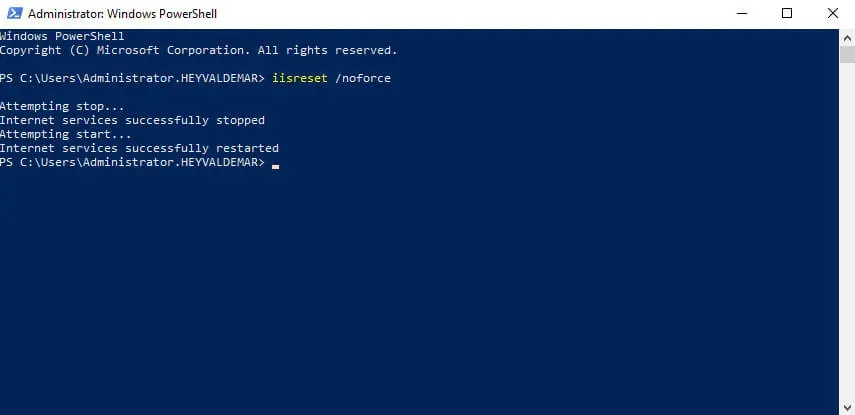 Configure Exchange Server 2019 - Step 189