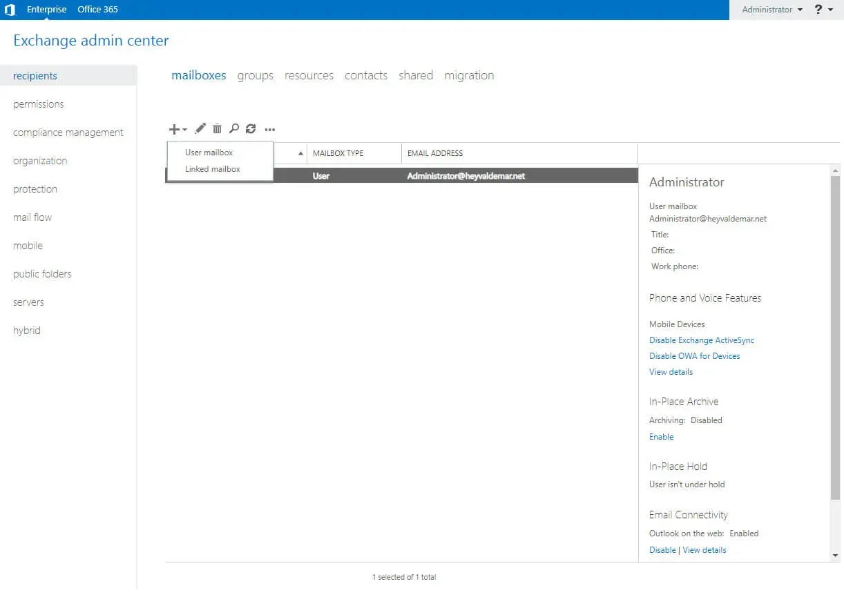 Configure Exchange Server 2019 - Step 194