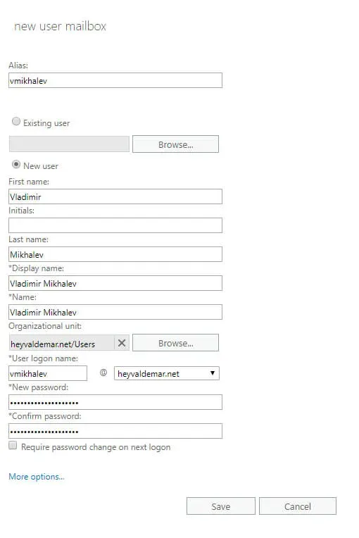 Configure Exchange Server 2019 - Step 197