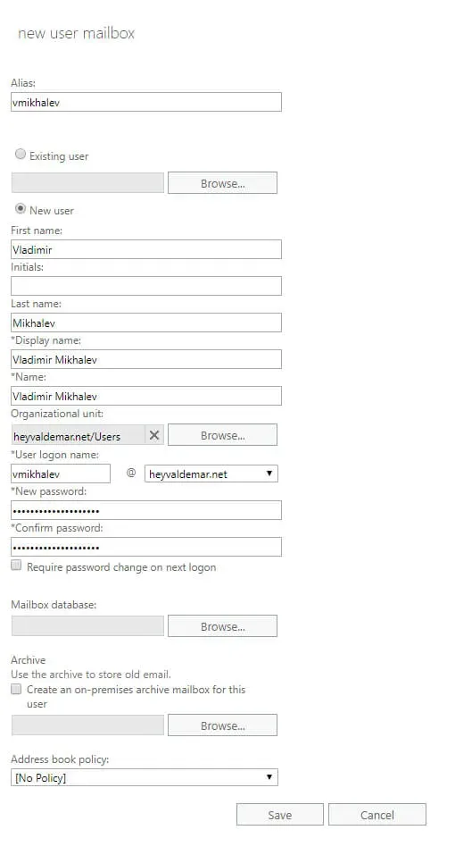 Configure Exchange Server 2019 - Step 198
