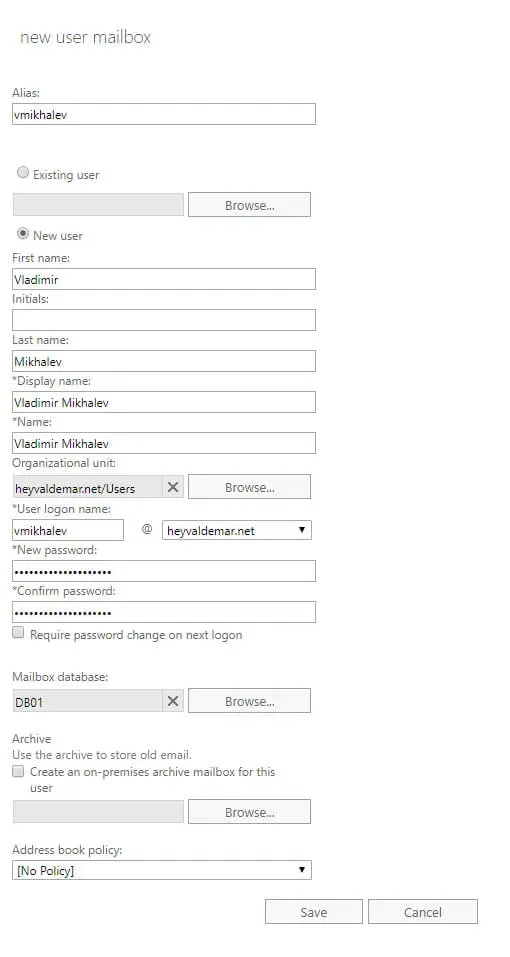 Configure Exchange Server 2019 - Step 200