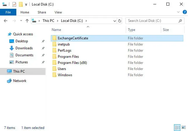Configure Exchange Server 2019 - Step 202
