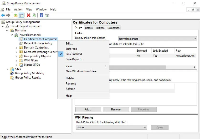 Configure Exchange Server 2019 - Step 207