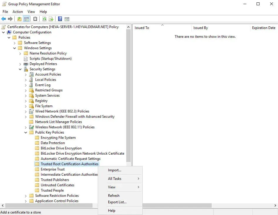 Configure Exchange Server 2019 - Step 208
