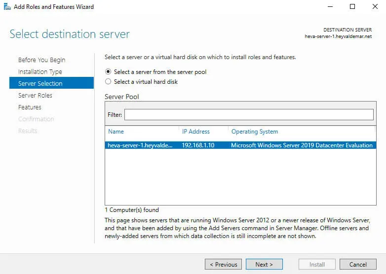 Configure Exchange Server 2019 - Step 74