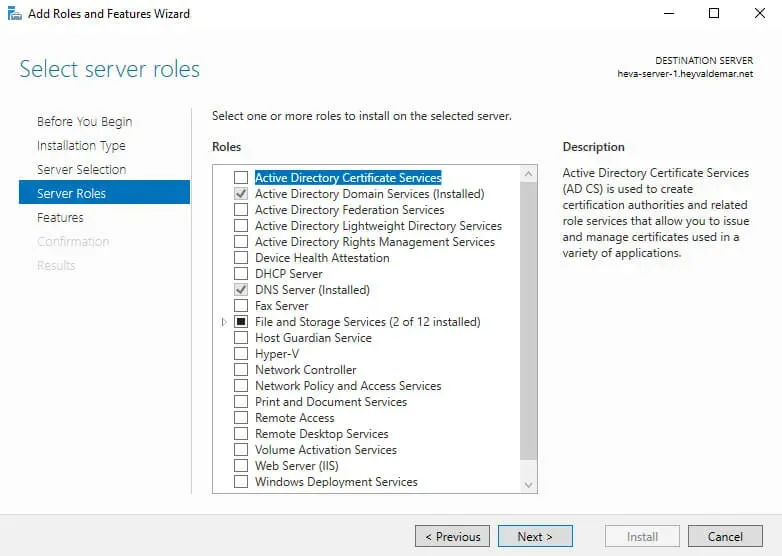 Configure Exchange Server 2019 - Step 75