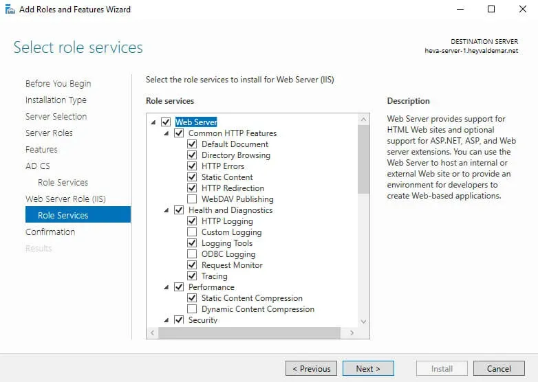 Configure Exchange Server 2019 - Step 86