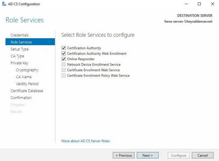 Configure Exchange Server 2019 - Step 91