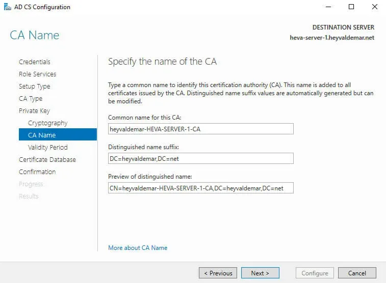 Configure Exchange Server 2019 - Step 96