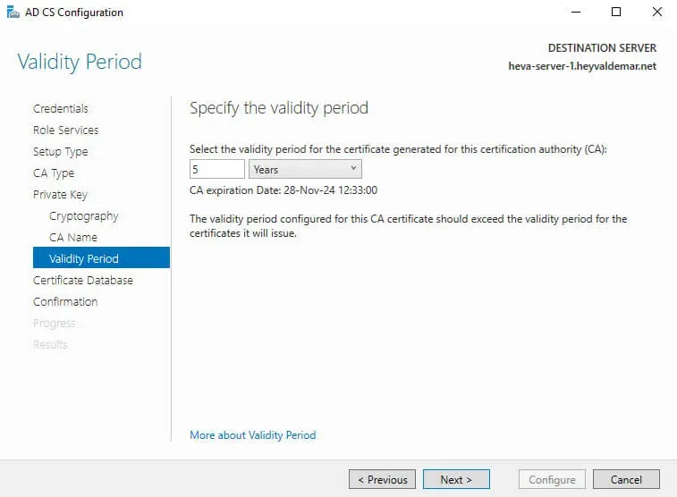 Configure Exchange Server 2019 - Step 97