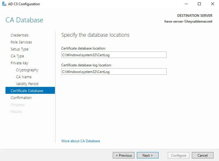 Configure Exchange Server 2019 - Step 98
