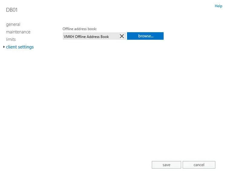 Create an Offline Address Book in Exchange Server 2013 - Step 10