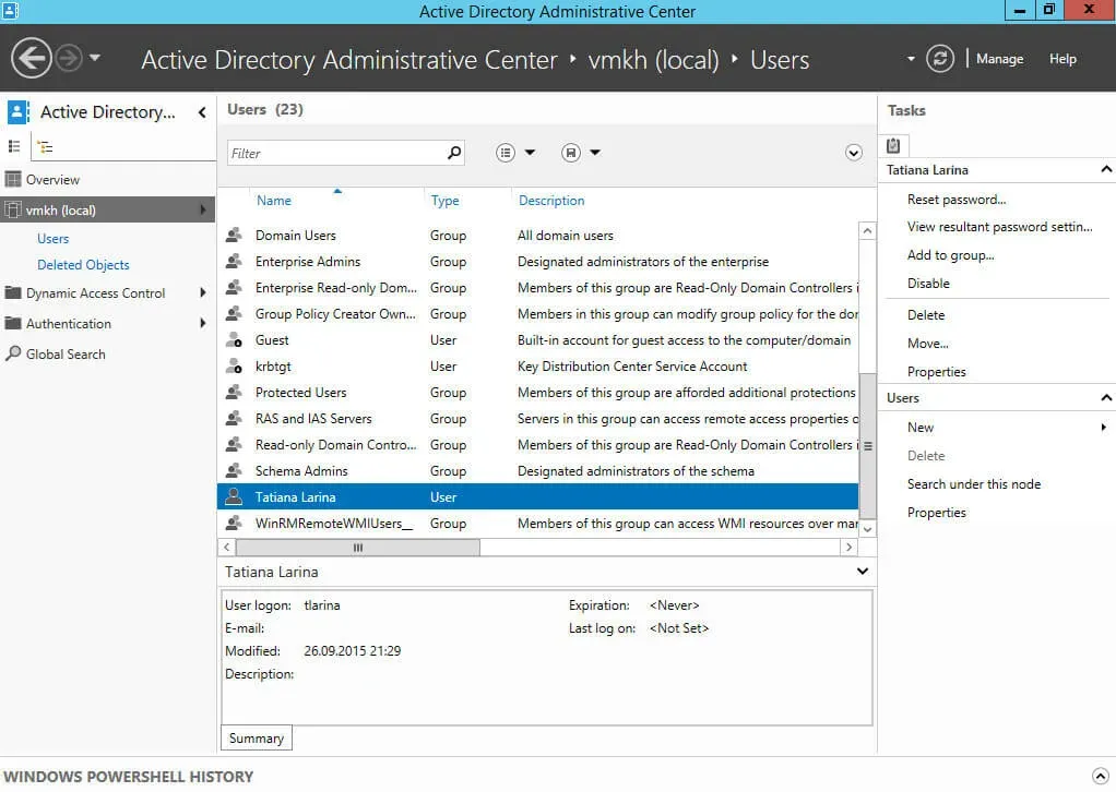 Enable the Active Directory Recycle Bin in Windows Server 2012 R2 - Step 10