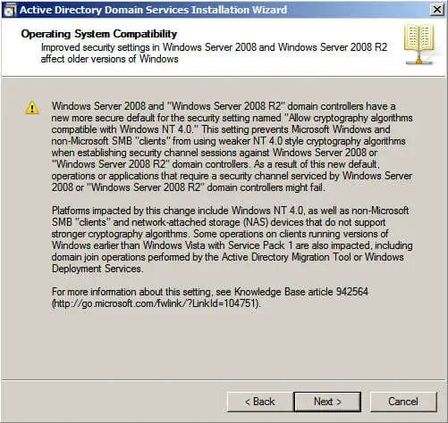 Install Active Directory Domain Services on Windows Server 2008 R2 - Step 25