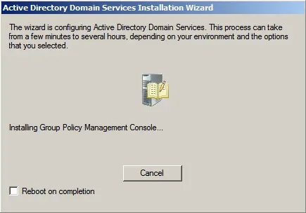 Install Active Directory Domain Services on Windows Server 2008 R2 - Step 34