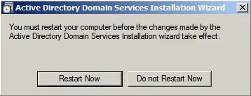 Install Active Directory Domain Services on Windows Server 2008 R2 - Step 36