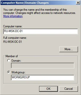 Install Active Directory Domain Services on Windows Server 2008 R2 - Step 4