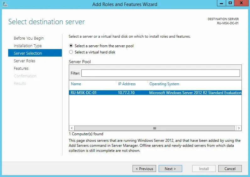 Install Active Directory Domain Services on Windows Server 2012 R2 - Step 17