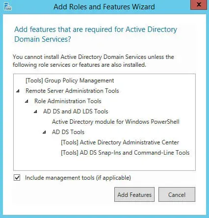 Install Active Directory Domain Services on Windows Server 2012 R2 - Step 19