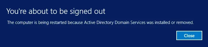 Install Active Directory Domain Services on Windows Server 2012 R2 - Step 34