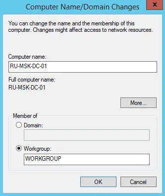 Install Active Directory Domain Services on Windows Server 2012 R2 - Step 4