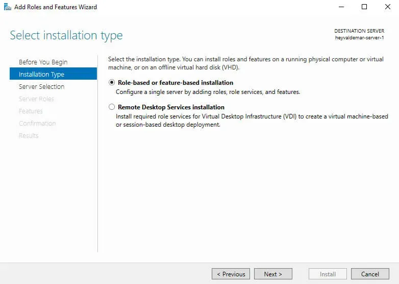 Install Active Directory Domain Services on Windows Server 2019 - Step 15