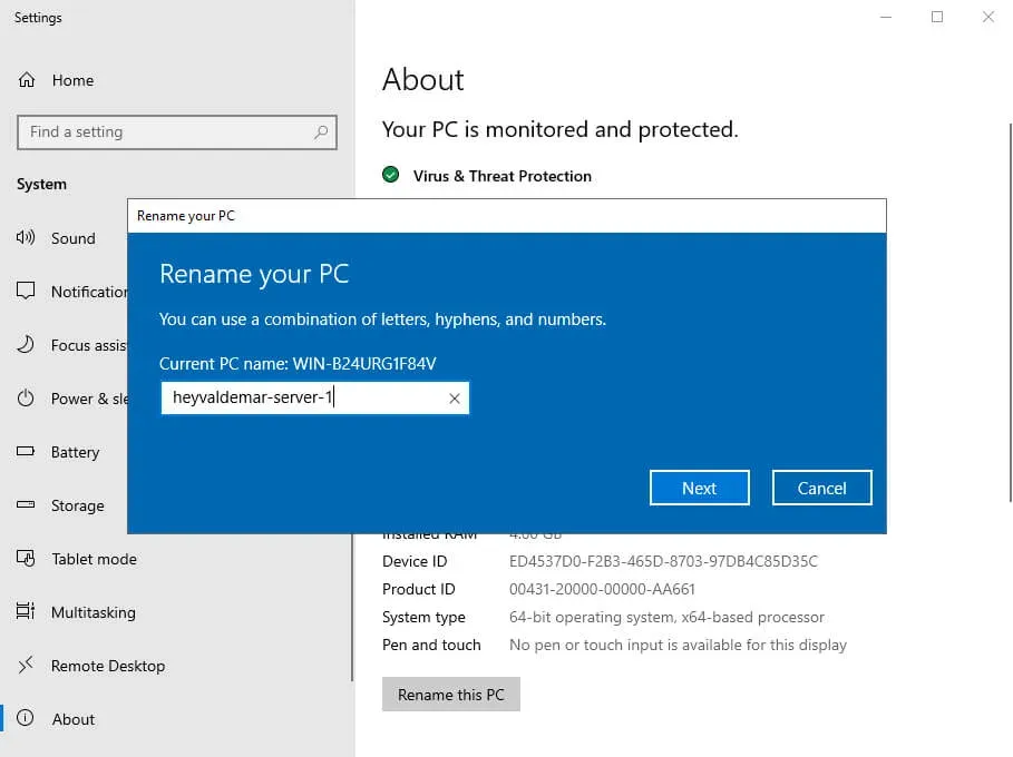 Install Active Directory Domain Services on Windows Server 2019 - Step 3