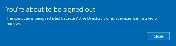 Install Active Directory Domain Services on Windows Server 2019 - Step 33