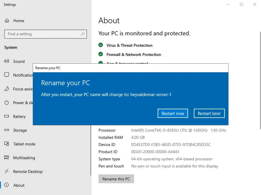 Install Active Directory Domain Services on Windows Server 2019 - Step 4