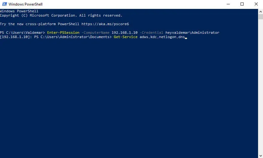 Install Active Directory Domain Services on Windows Server 2019 Server Core - Step 30
