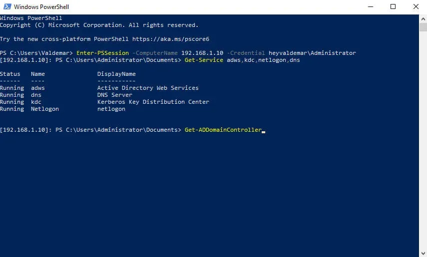 Install Active Directory Domain Services on Windows Server 2019 Server Core - Step 31