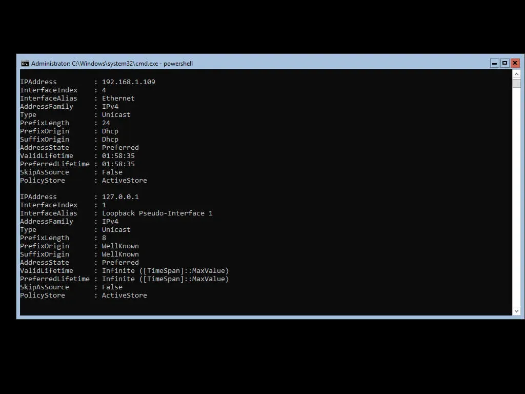 Install Active Directory Domain Services on Windows Server 2019 Server Core - Step 6
