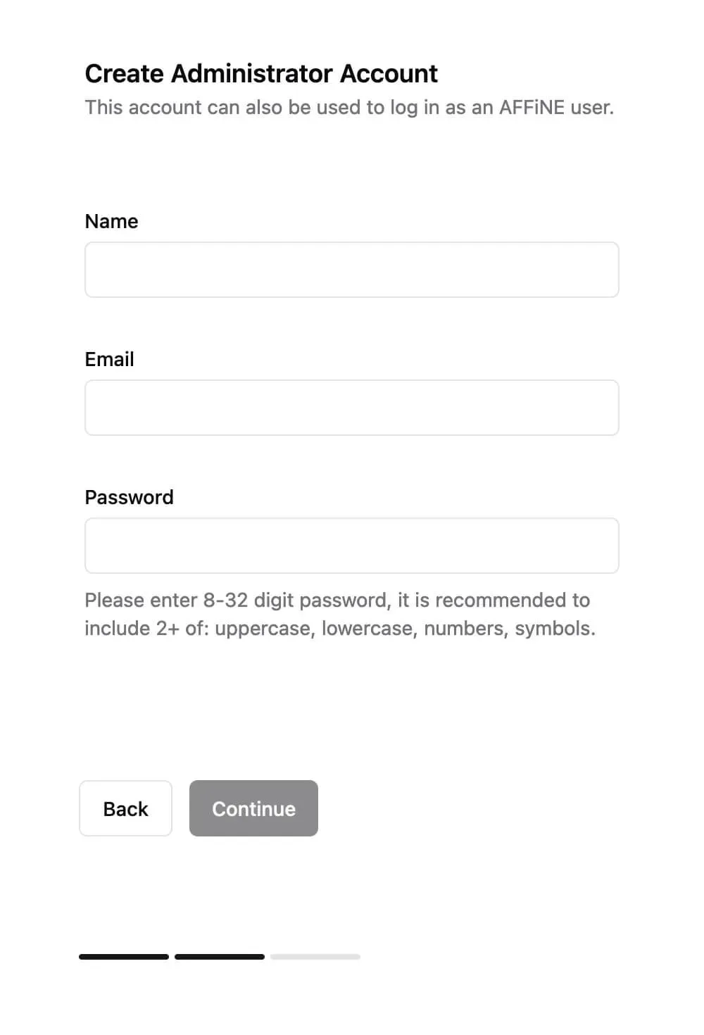 Install AFFiNE Using Docker Compose - Step 7