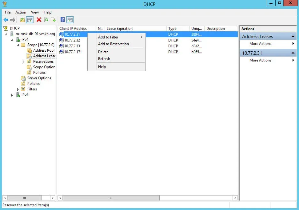 Install and Configure DHCP Server on Windows Server 2012 R2 - Step 34