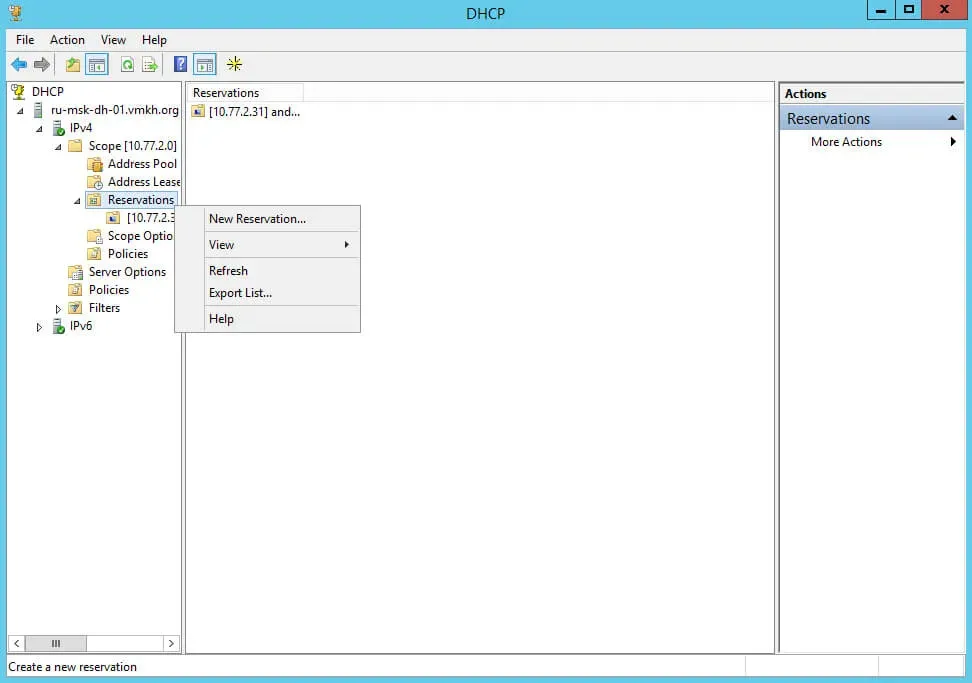 Install and Configure DHCP Server on Windows Server 2012 R2 - Step 36