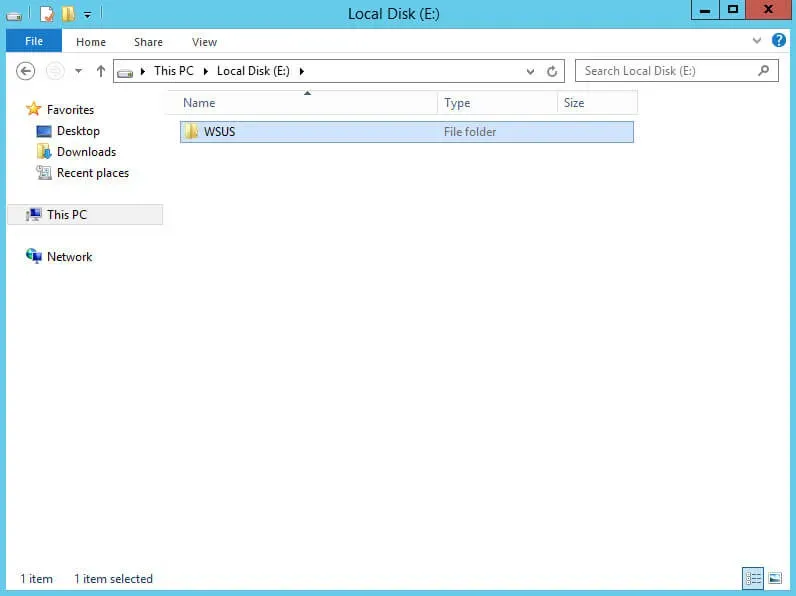 Install and Configure Windows Server Update Services on Windows Server 2012 R2 - Step 2