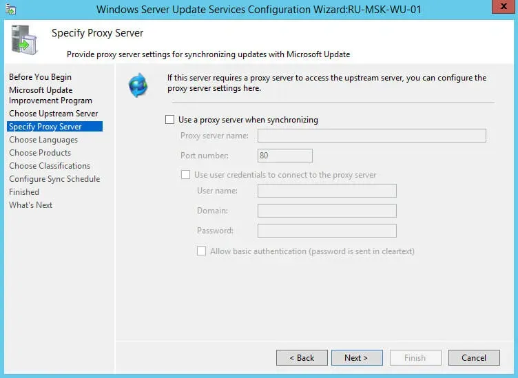 Install and Configure Windows Server Update Services on Windows Server 2012 R2 - Step 25