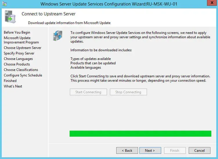 Install and Configure Windows Server Update Services on Windows Server 2012 R2 - Step 27