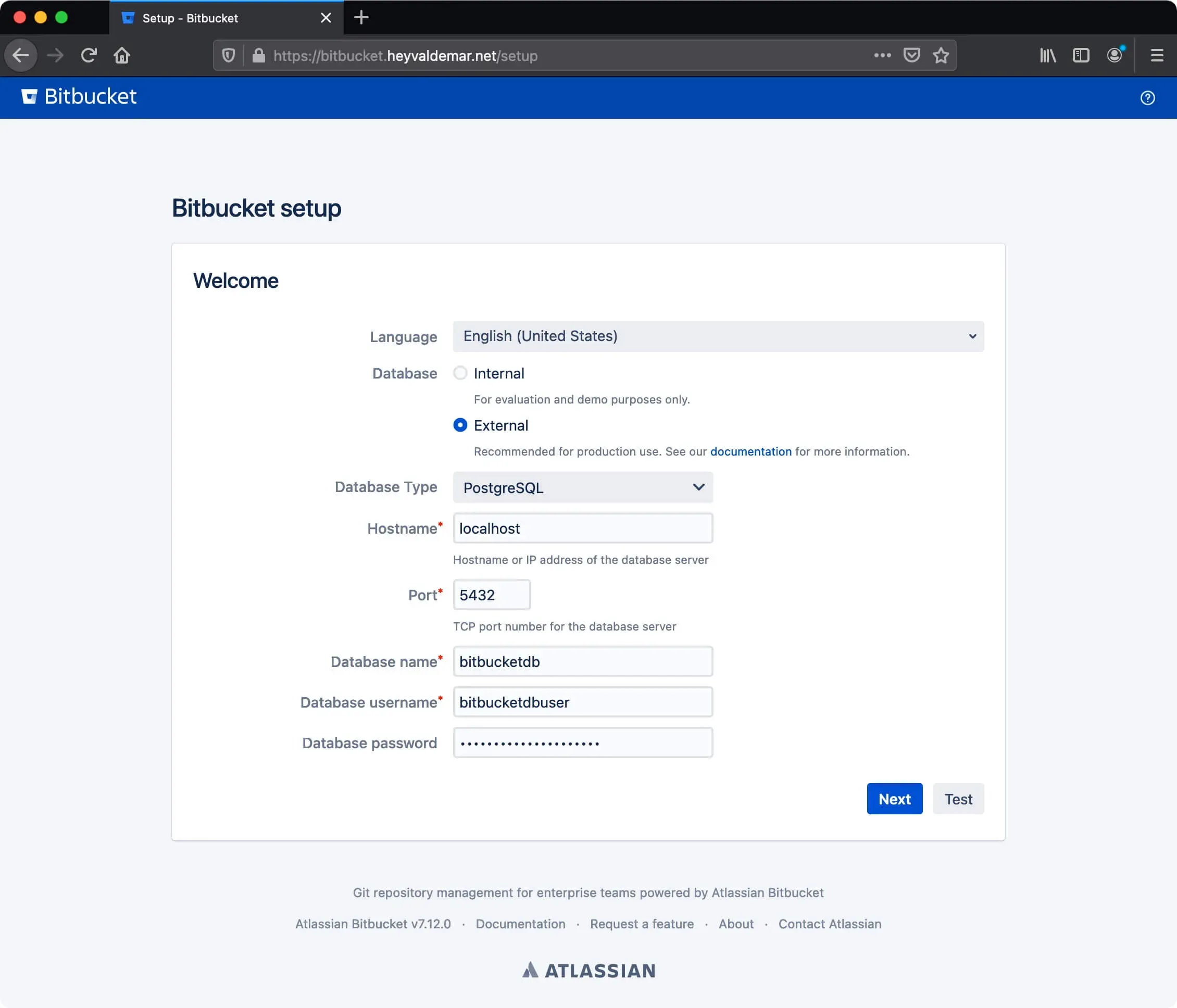 Install Bitbucket on Ubuntu Server - Step 46
