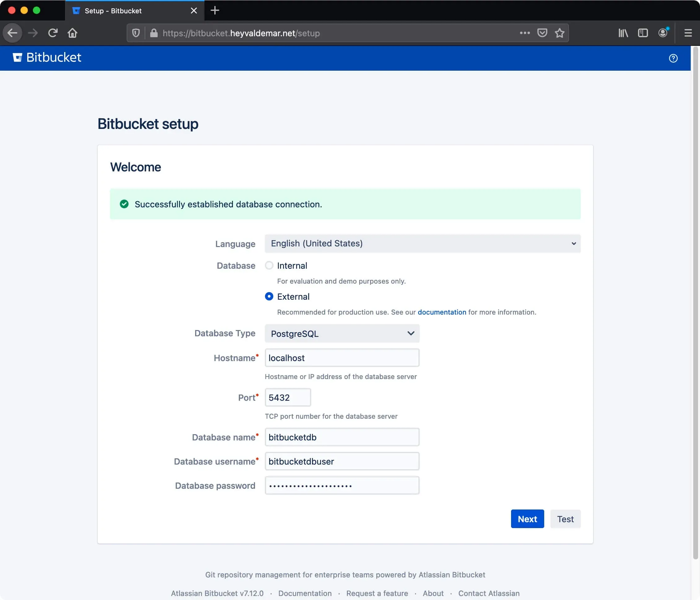 Install Bitbucket on Ubuntu Server - Step 47