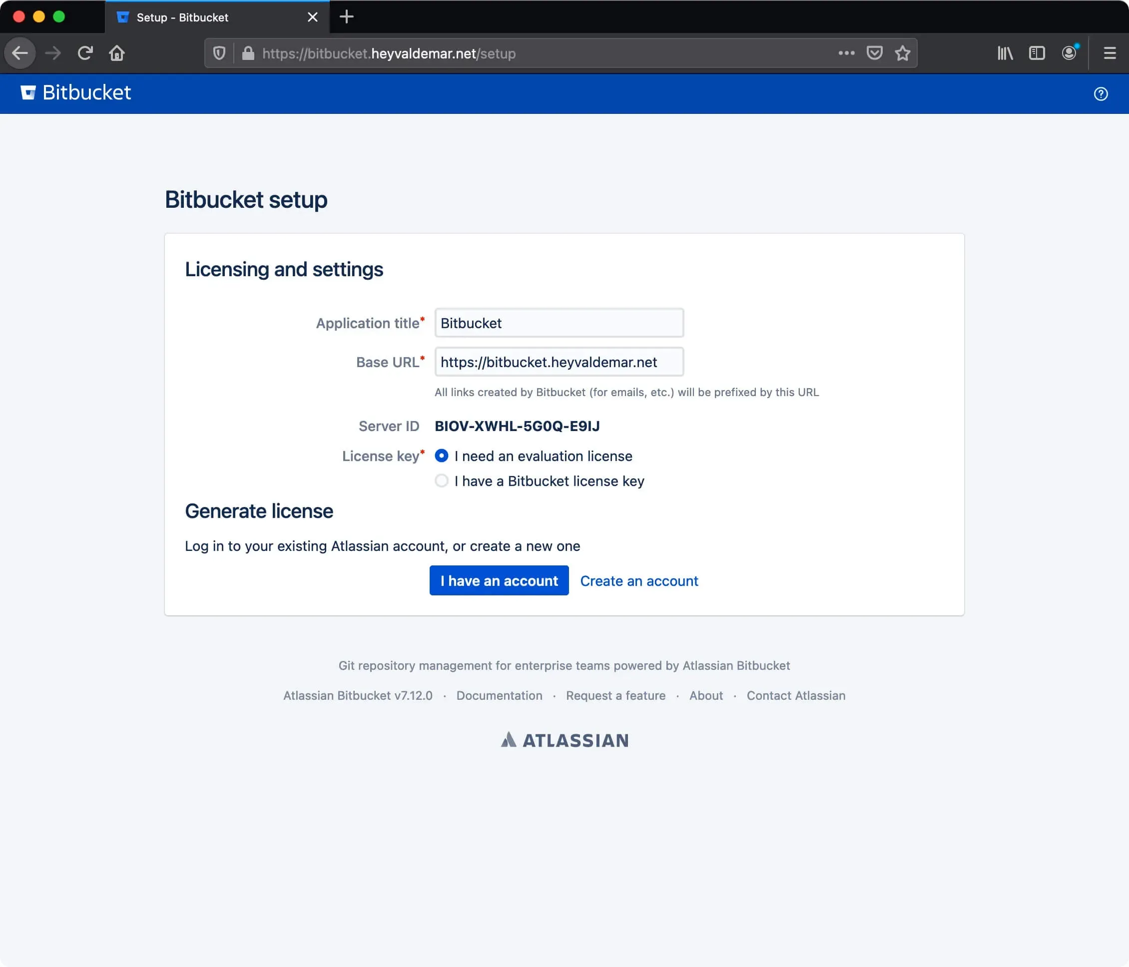 Install Bitbucket on Ubuntu Server - Step 48