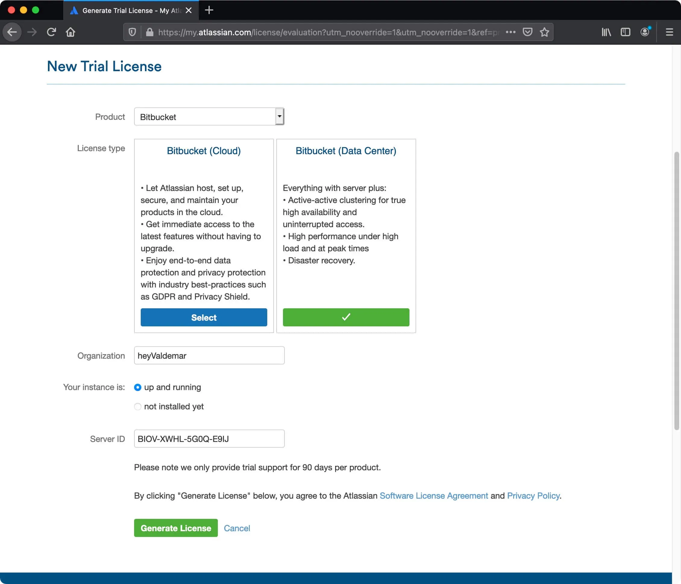 Install Bitbucket on Ubuntu Server - Step 52