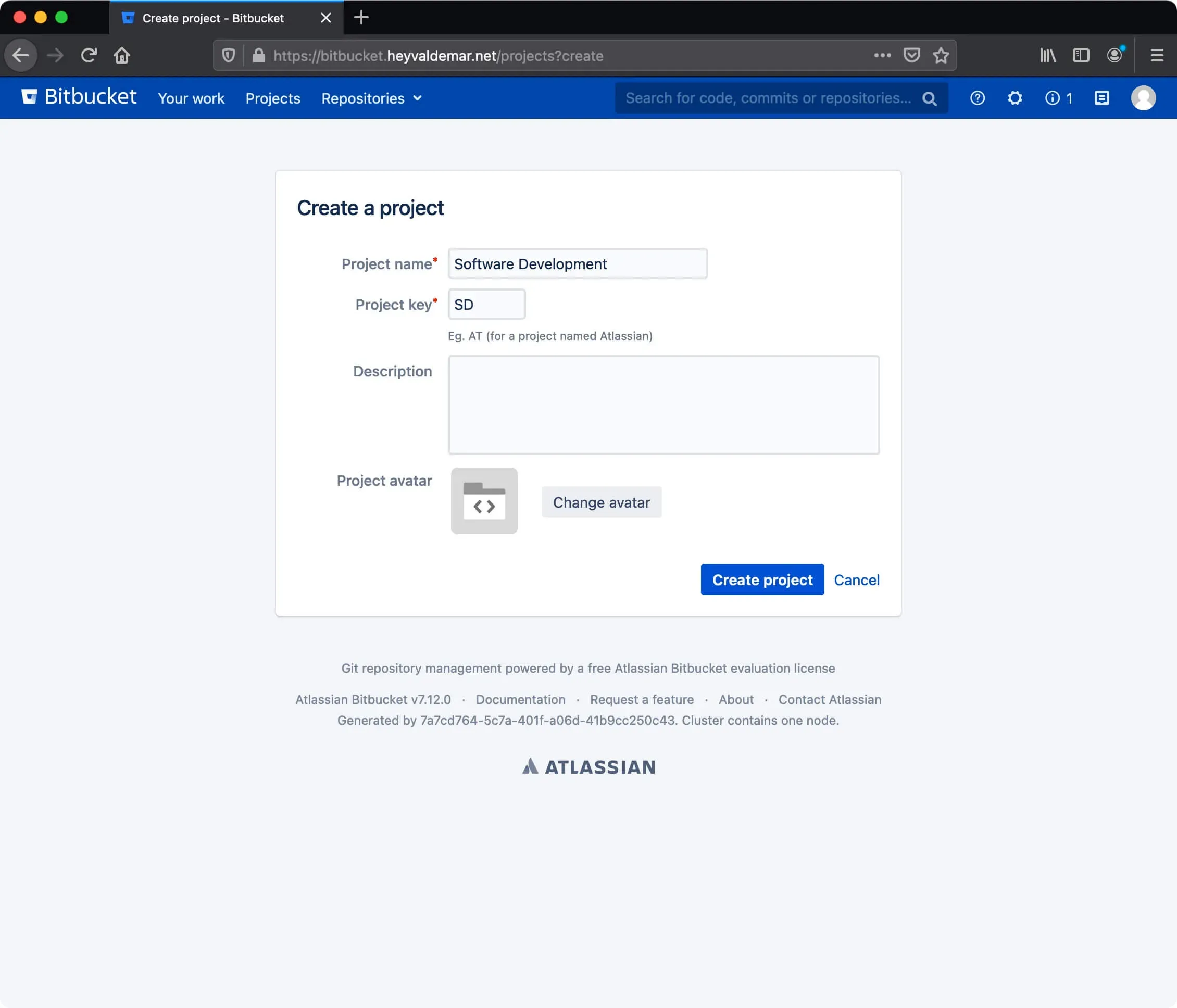 Install Bitbucket on Ubuntu Server - Step 59